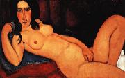 Amedeo Modigliani Reclining Nude with Loose Hair USA oil painting artist